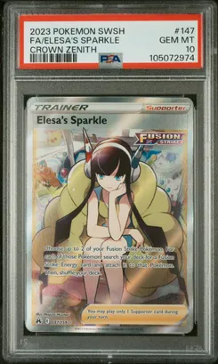 Elesa's Sparkle - PSA 10 - Graded Card