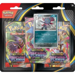 Mega Evolution – Phantasmal Flames 3 Pack Blister